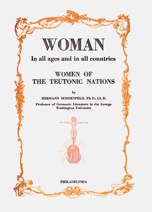 (image for) WOMAN In All Ages and In All Countries, Teutonic Nations, Vol. 8